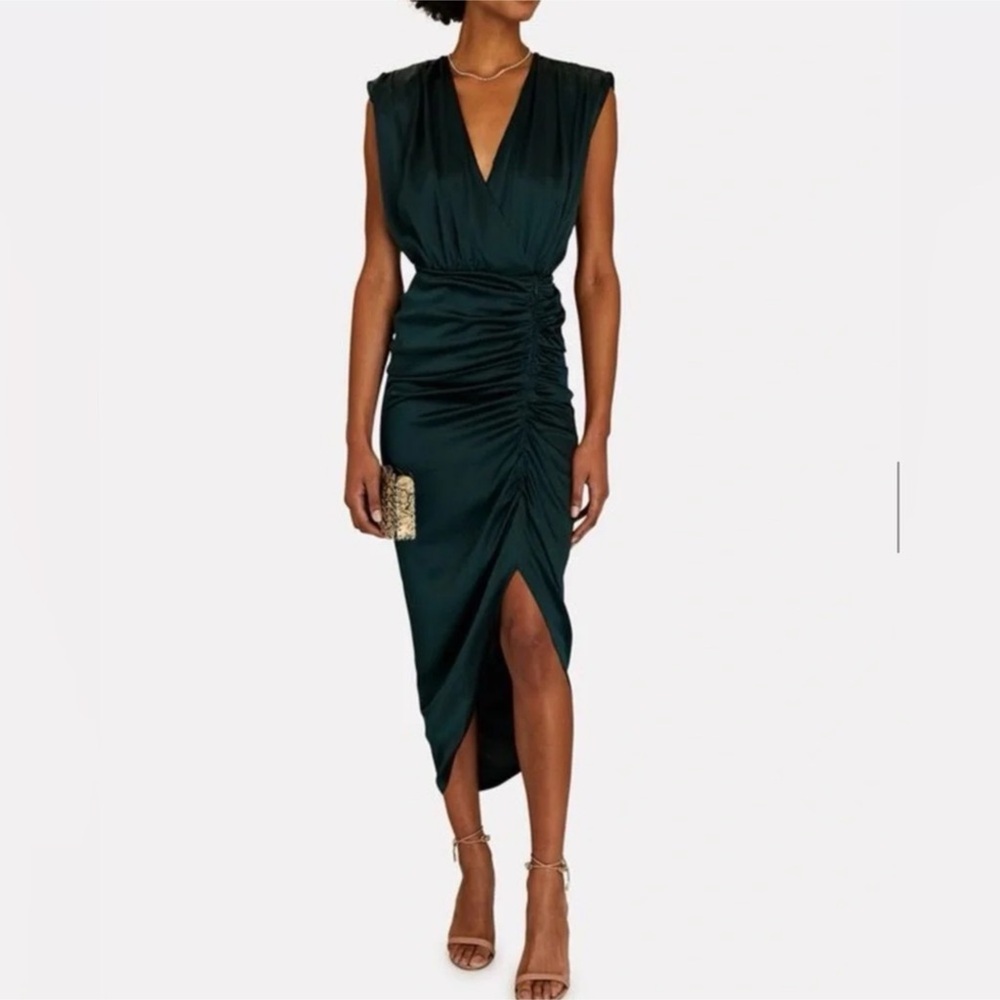 Veronica Beard Casela Dress in Green Sz 10
